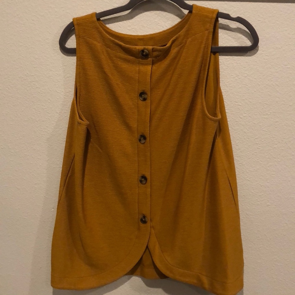 Mustard blouse